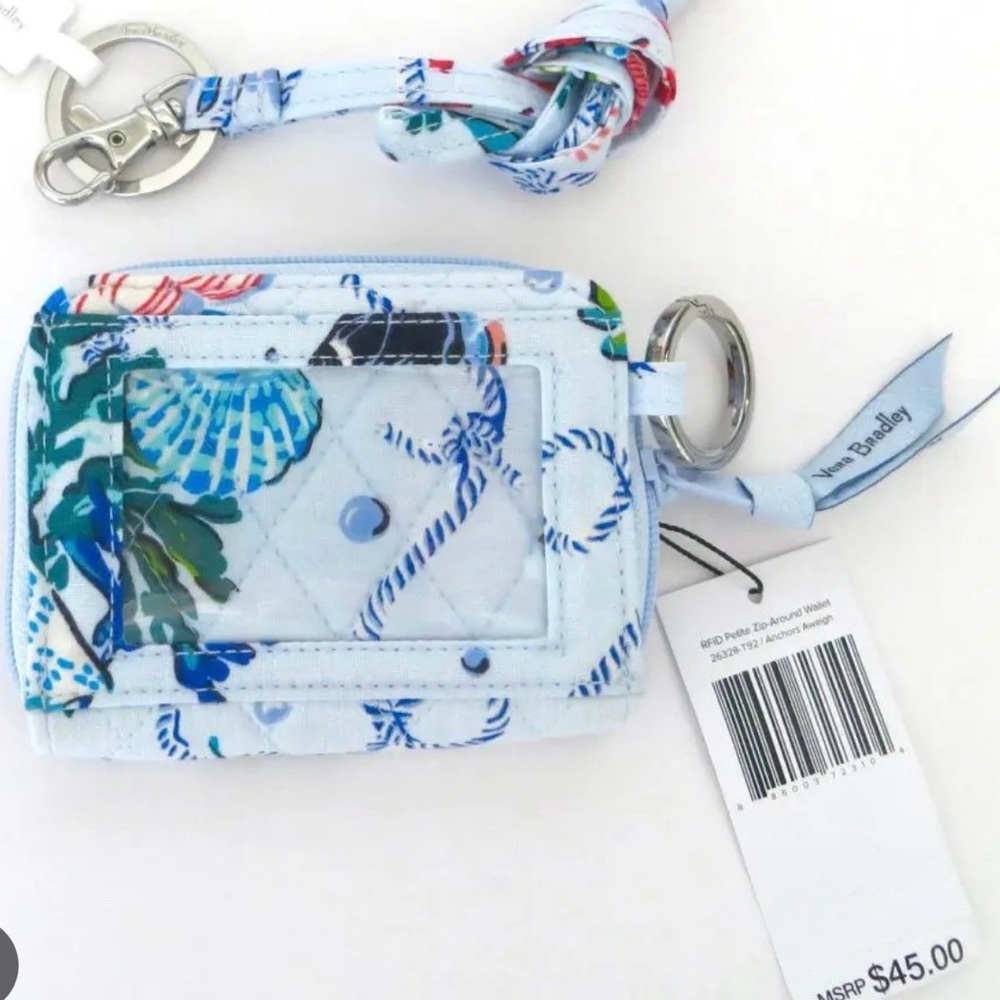 NWOT Vera Bradley Wallet with beautiful Pattern - Picture 7 of 10